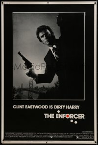 1k327 ENFORCER 40x60 1976 classic image of Clint Eastwood as Dirty Harry holding .44 magnum!
