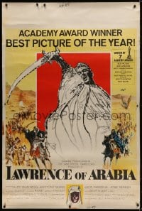 1k365 LAWRENCE OF ARABIA 40x60 1963 David Lean classic, winner of 7 Academy awards, ultra-rare!