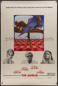 1k371 MAGUS 40x60 1968 Michael Caine, Anthony Quinn, Candice Bergen, Anna Karina, different art!