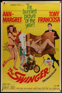 1k417 SWINGER 40x60 1966 super sexy Ann-Margret, Tony Franciosa, it swings like nothing ever swung!