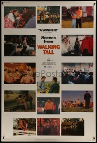 1k436 WALKING TALL 40x60 1973 cool images of Joe Don Baker as Buford Pusser, classic!