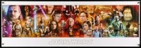 1k287 STAR WARS 21x62 English commercial poster 2008 Lucas, images from all six movies!