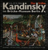 1k213 KANDINSKY German art exhibition 1994 Russian artist Wasssily & Wieland Schutz artwork!