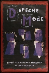 1k058 DEPECHE MODE 40x60 music poster 1993 Songs of Faith & Devotion, great art!