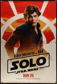 1k071 SOLO group of 5 48x72 special wilding posters 2018 A Star Wars Story, Howard, Ehrenreich!