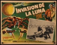 1m269 MISSILE TO THE MOON Mexican LC 1959 men drag their dead comrade, cool monster border art!