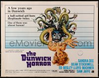 1p059 DUNWICH HORROR 1/2sh 1970 AIP horror, sexy Sandra Dee in Lovecraft's tale of terror!