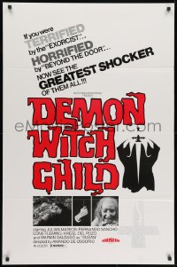 1p142 POSSESSED 1sh 1976 Demon Witch Child, the greatest shocker of them all!