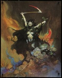 1p039 FRANK FRAZETTA 16x20 art print 1970 incredible fantasy art of sexy Banshee by the artist!