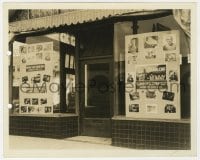 1r118 MUMMY candid deluxe 8x10 still 1933 cool posters & stills displayed in store front window!