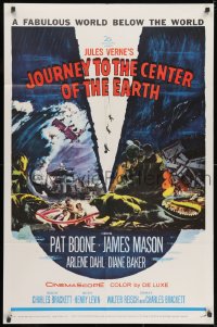 1r501 JOURNEY TO THE CENTER OF THE EARTH 1sh 1959 Jules Verne fabulous world below the world!