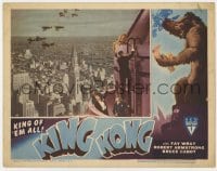 1r276 KING KONG LC R1946 Robert Armstrong & Cabot climb Empire State Building to save Fay Wray!