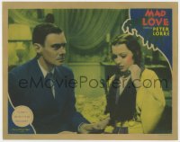 1r280 MAD LOVE LC 1935 Colin Clive tells Frances Drake it was Rollo's hands that did it, ultra rare!