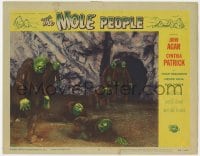 1r191 MOLE PEOPLE LC #7 1956 great image of many monsters emerging from underground!