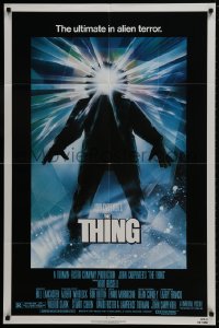 1r567 THING 1sh 1982 John Carpenter classic sci-fi horror, Struzan, new credit design!