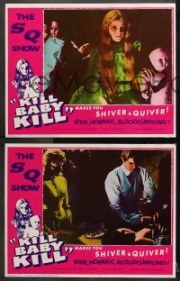 1r347 KILL BABY KILL 8 LCs 1967 Mario Bava's Operazione Paura, creepy little girl killer!