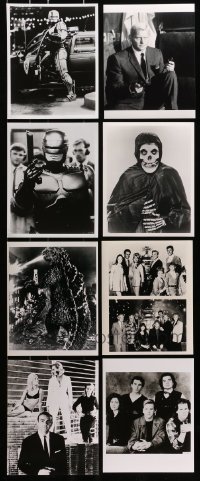1s994 LOT OF 8 SCI-FI/ACTION 8X10 REPRO PHOTOS 1980s Robocop, Godzilla, Lost in Space & more!