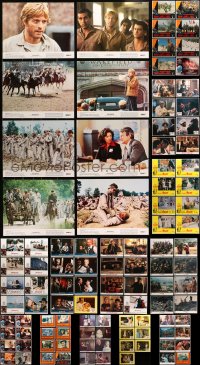1s370 LOT OF 103 LOBBY CARDS 1960s-1980s complete sets from a variety of different movies!