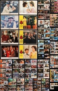 1s335 LOT OF 195 LOBBY CARDS 1960s-1990s incomplete sets from a variety of different movies!
