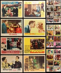1s407 LOT OF 48 1960S LOBBY CARDS 1960s great scenes from a variety of different movies!