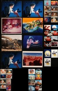 1s979 LOT OF 51 WALT DISNEY CARTOON COLOR 8X10 REPRO PHOTOS 1990s-2000s great animation images!