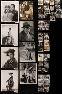 1s860 LOT OF 52 TRIMMED 8X10 STILLS 1930s-1940s scenes & portraits from a variety of movies!
