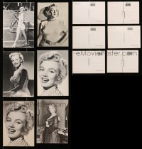 1s643 LOT OF 6 MARILYN MONROE 4X6 POSTCARDS 1990s sexy portraits of the Hollywood legend!