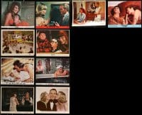1s945 LOT OF 10 COLOR 8X10 STILLS AND MINI LOBBY CARDS 1930s-1980s great scenes from a variety of movies!