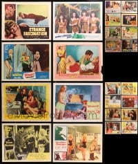 1s434 LOT OF 24 BAD GIRL LOBBY CARDS 1950s-1960s great scenes with sexy ladies!