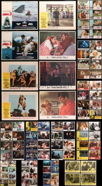 1s362 LOT OF 116 LOBBY CARDS 1960s-1980s incomplete sets from a variety of different movies!