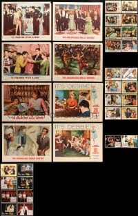 1s414 LOT OF 42 LOBBY CARDS FROM DEBBIE REYNOLDS MOVIES 1950s-1970s great scenes from her movies!
