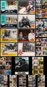1s378 LOT OF 89 LOBBY CARDS 1960s-1990s incomplete sets from a variety of different movies!