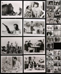 1s983 LOT OF 31 8X10 REPRO PHOTOS 1980s great scenes from a variety of classic movies!