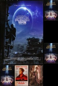 1s612 LOT OF 6 UNFOLDED DOUBLE-SIDED 27X40 ONE-SHEETS 2017 a variety of cool movie images!
