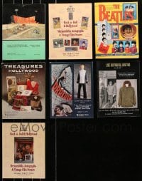 1s274 LOT OF 7 AUCTION CATALOGS 1990s-2000s filled with cool collectibles!