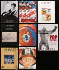 1s278 LOT OF 8 CHRISTIE'S AUCTION CATALOGS 1990s-2000s movie posters & other cool collectibles!