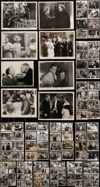 1s775 LOT OF 143 8X10 STILLS 1940s-1960s great scenes from a variety of different movies!
