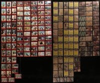 1s689 LOT OF 91 STAR WARS TRADING CARDS 1977 movie scenes + puzzle pieces & info on back!