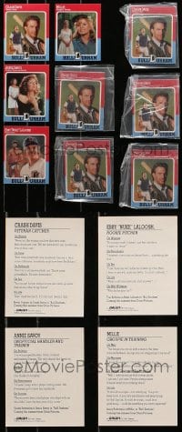 1s660 LOT OF 24 BULL DURHAM 4X5 PROMOTIONAL BASEBALL CARDS 1988 1988 Costner, Sarandon, Robbins