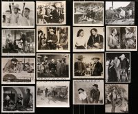 1s922 LOT OF 16 WESTERN 8X10 STILLS 1940s-1960s great images from a variety of cowboy movies!