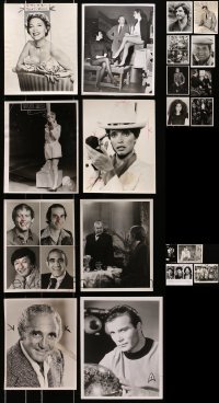 1s913 LOT OF 20 TV 8X10 STILLS 1950s-1980s great portraits & scenes from a variety of shows!
