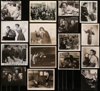 1s926 LOT OF 16 1940S 8X10 STILLS 1940s great scenes from a variety of different movies!