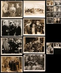 1s917 LOT OF 19 1930S 8X10 STILLS 1930s great scenes from a variety of different movies!
