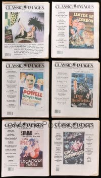 1s206 LOT OF 13 1998-99 CLASSIC IMAGES MOVIE MAGAZINES 1998-1999 great movie images & ads!