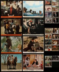 1s872 LOT OF 43 1960S-80S MINI LOBBY CARDS 1960s-1980s great scenes from a variety of movies!