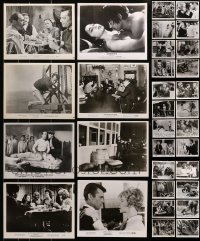 1s866 LOT OF 48 1960S 8X10 STILLS 1960s great scenes from a variety of different movies!