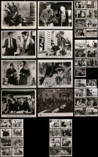 1s857 LOT OF 55 1960S 8X10 STILLS 1960s great scenes from a variety of different movies!