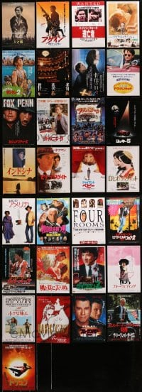 1s727 LOT OF 29 JAPANESE CHIRASHI POSTERS 1960s-2000s great images from a variety of movies!