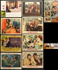 1s440 LOT OF 18 LOBBY CARDS FROM JOHN WAYNE MOVIES 1950s-1970s incomplete sets from his movies!