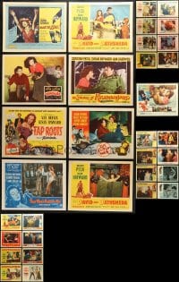 1s423 LOT OF 33 LOBBY CARDS FROM SUSAN HAYWARD MOVIES 1950s-1960s incomplete sets!